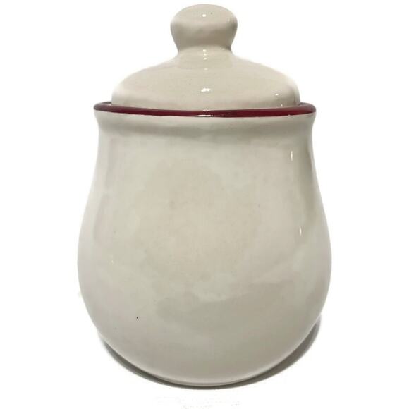 Royal Seasons Stoneware Snowman Spoon Rest and Sugar Bowl - Picture 6 of 7